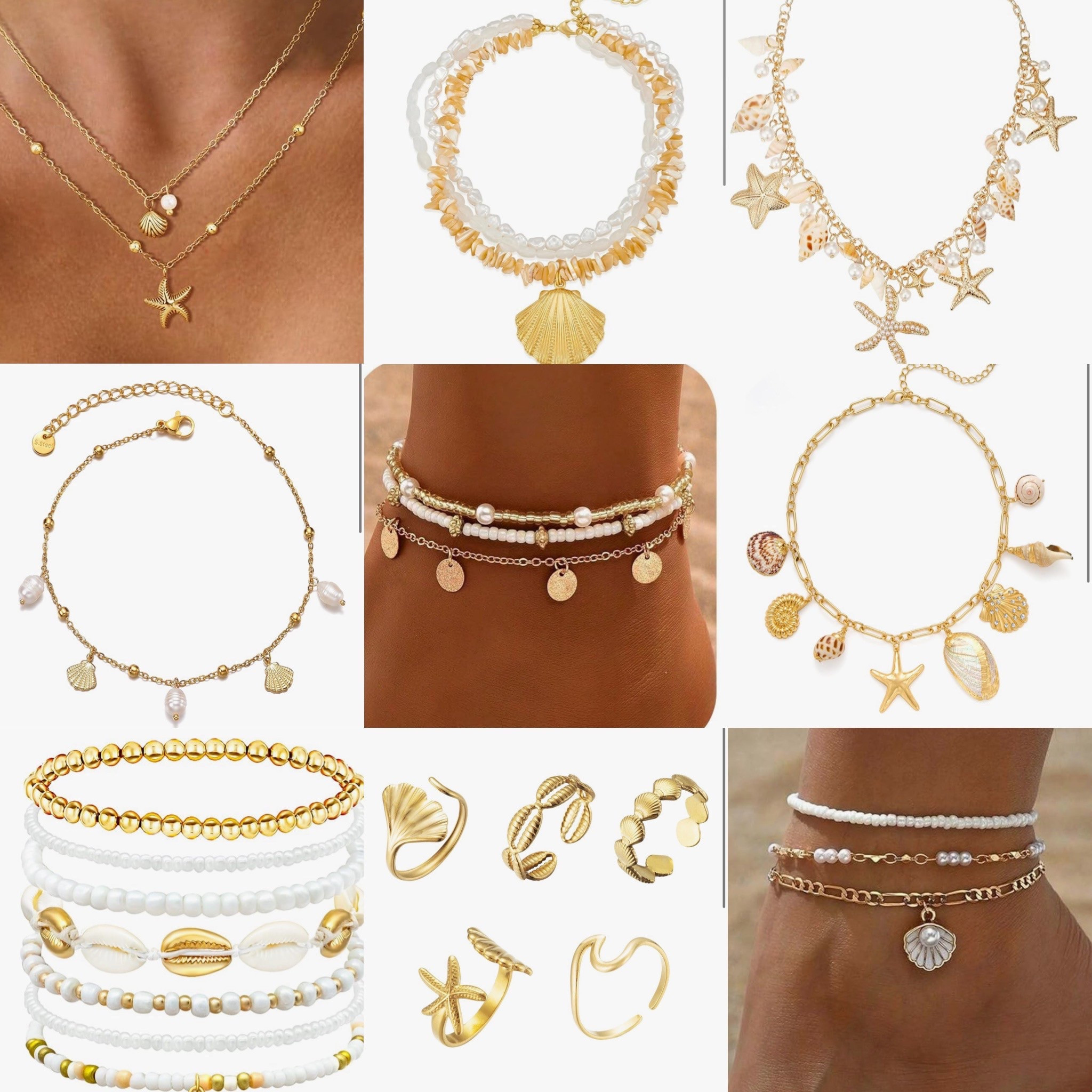 The prettiest Beach Jewelry 🐚 


#beach #jewelry #beachaccessories #mothersdaygifts

#LTKGiftGuide #LTKTravel #LTKStyleTip