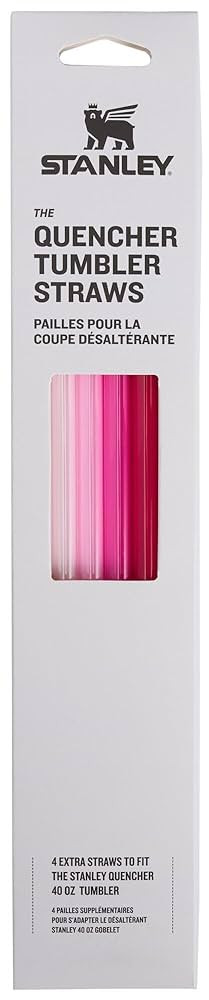 Stanley Quencher Tumbler Straws | Reusable Replacement Straws for Tumbler with Handle | Stainless... | Amazon (US)