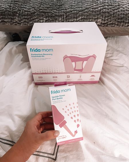 The Frida mom postpartum recovery essentials kit was one of the most recommended things my girlfriends said I should get! I got the 11 piece kit with the peri bottle add on!

#postpartum #birth #maternity #mommy

#LTKbaby #LTKbump