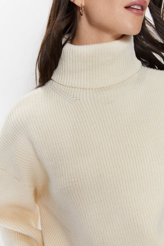 Roll Neck Jumper | Warehouse UK & IE