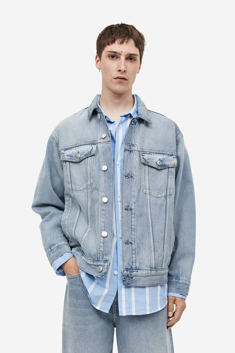 Relaxed Fit Denim jacket | H&M (UK, MY, IN, SG, PH, TW, HK)