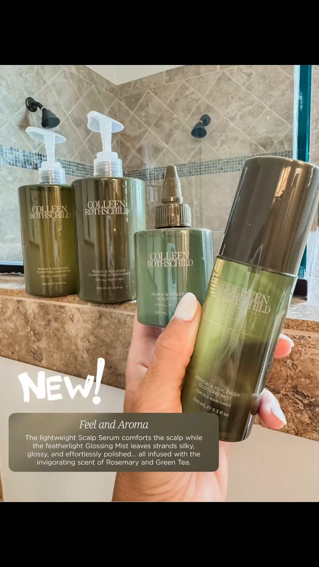 New for haircare! Colleen Rothschild new products. Hair care. Scalp care. 
Use code: TWOPEAS20

@Colleen Rothschild #crpartner

#LTKBeauty #LTKSeasonal #LTKOver40