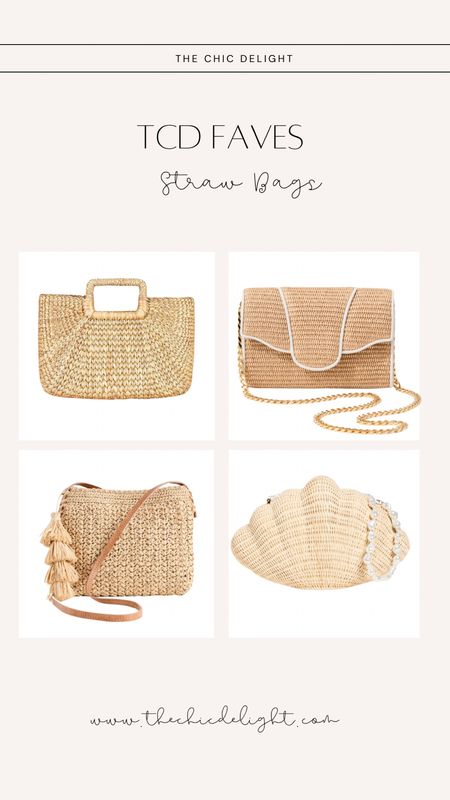 I always love adding a new straw bag each time spring/summer rolls around and these just make me swoon! Which one is your favorite?

Straw bag / vacation / resort wear / straw beach bag /  resort wear 2024 / resort style 

#LTKitbag #LTKtravel #LTKSeasonal