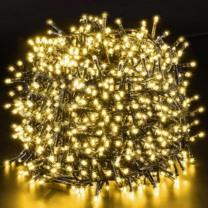 Christmas LED String Lights 82FT 1000 LEDs Christmas Tree Decoration Lights - Outdoor Waterproof ... | Amazon (US)