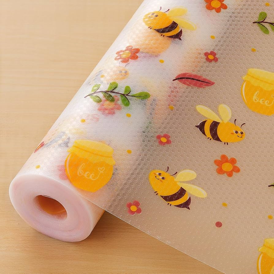 Cooyes Shelf Liner – Non-Slip Cabinet & Drawer Liner for Kitchen – Non-Adhesive Waterproof Sh... | Amazon (US)