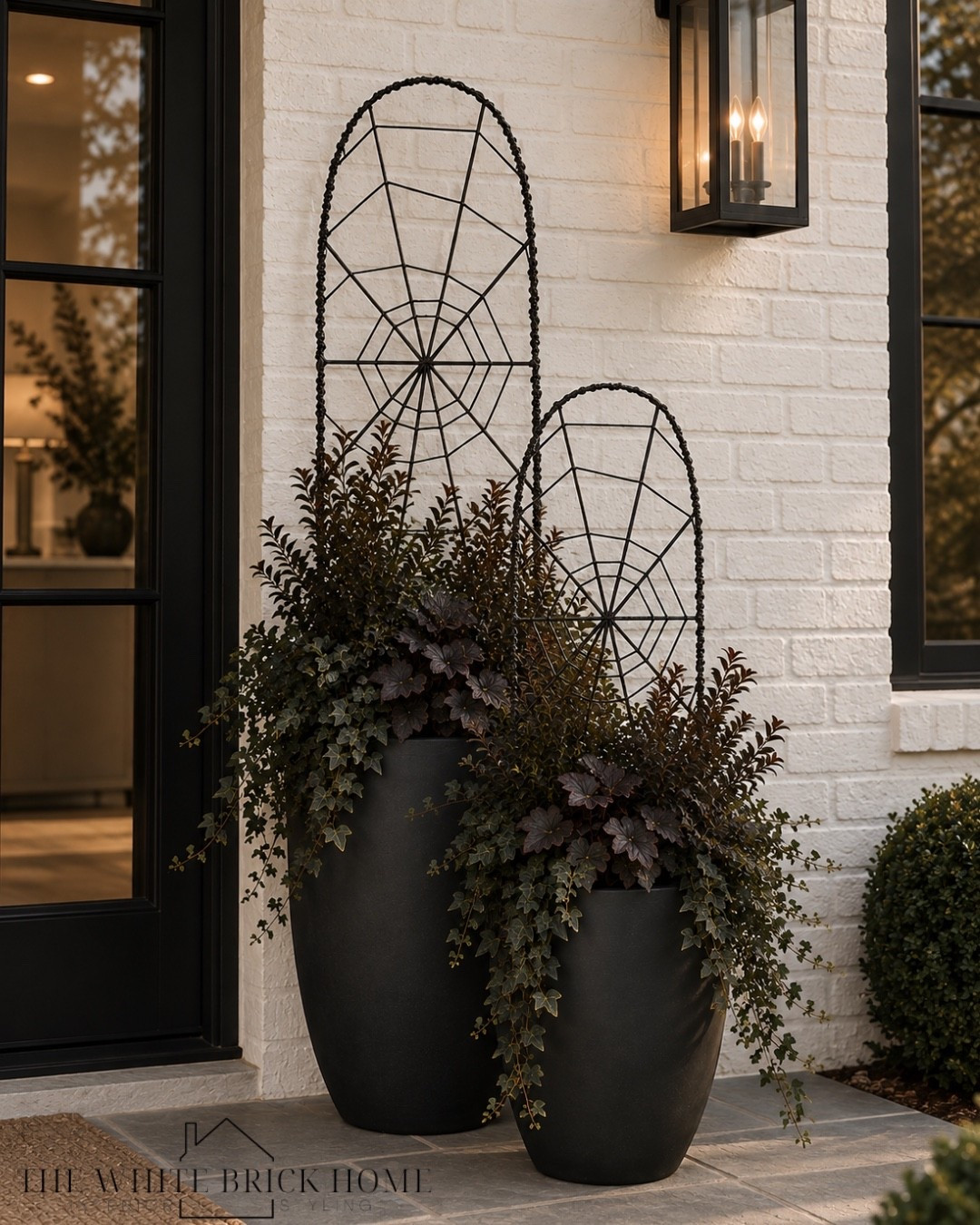 I love this Halloween inspired trellis for a fun, spooky, chic way to style a planter this Halloween season! It comes in two sizes - and I also linked some affordable black concrete planters from Amazon to pair it with! 

Halloween, Halloween front porch, Halloween decor, Halloween finds, planter, fall planter, Halloween planter, front porch decor, front porch design, Halloween front porch, Halloween porch design, Halloween trellis, planter, concrete planters, concrete planter ideas, home decor, front porch, Amazon flower planter, Amazon flower pot, Anthropologie, terrain

#LTKHome #LTKSeasonal #LTKSaleAlert