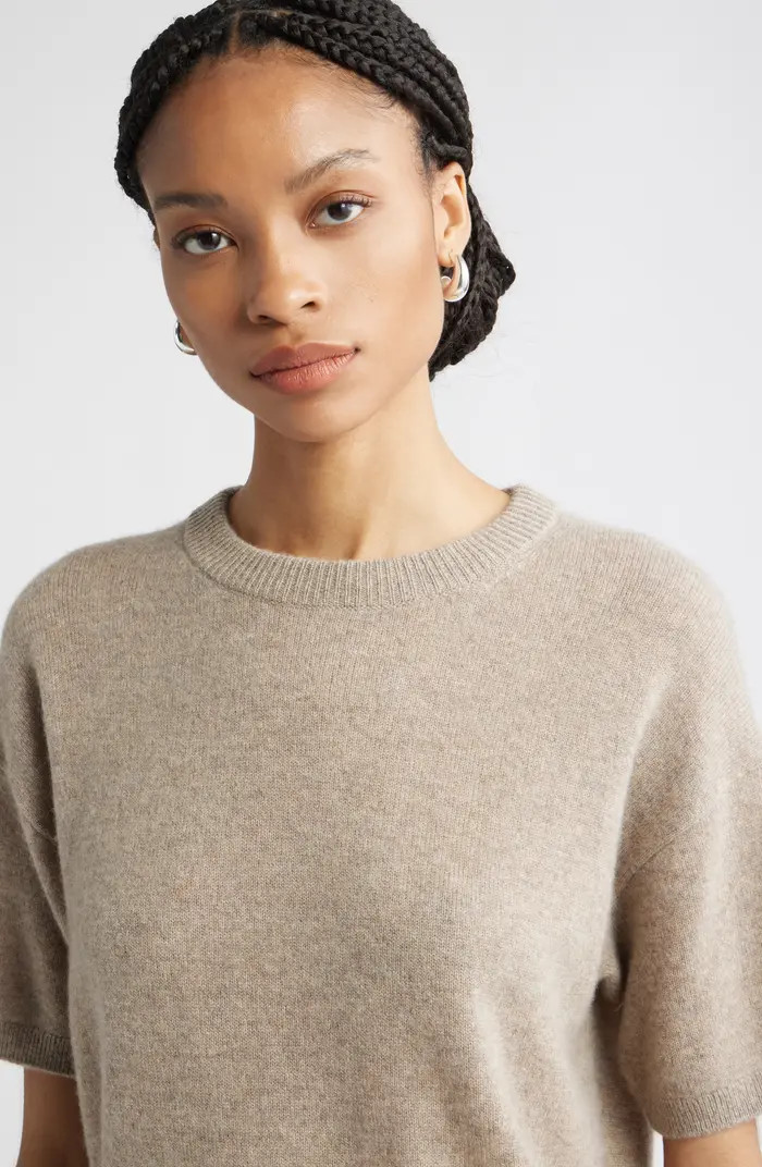 Nordstrom Short Sleeve Cashmere Sweater | Nordstrom | Nordstrom