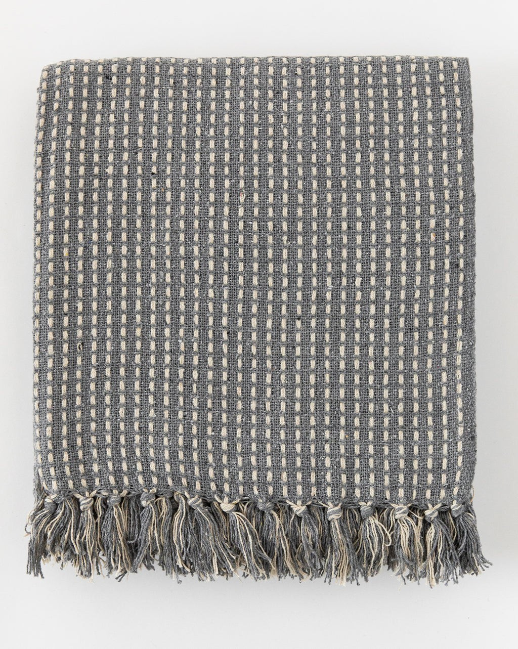 Broken Weave Cotton Throw | McGee & Co.