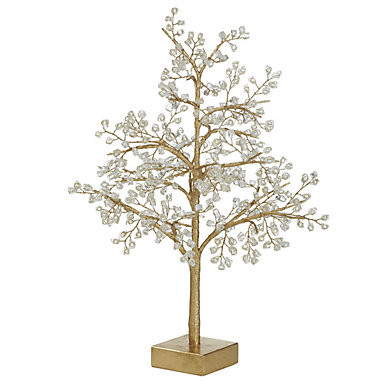 Suzanne Kasler Jeweled Gold Metal Christmas Tree | Ballard Designs, Inc.