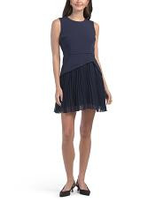 pleated mini dress | TJ Maxx