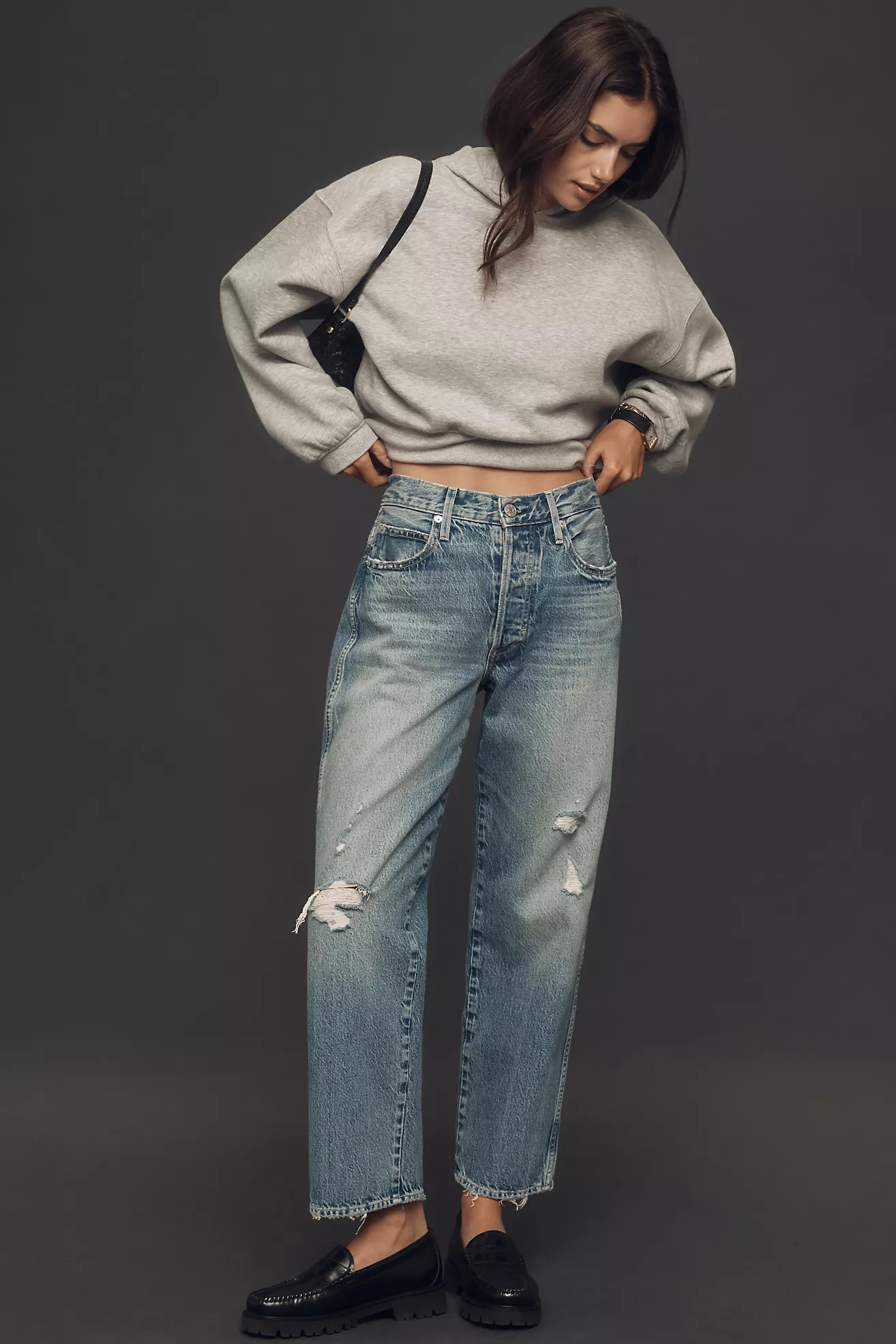 AMO Hattie High-Rise Wide-Leg Jeans | Anthropologie (US)