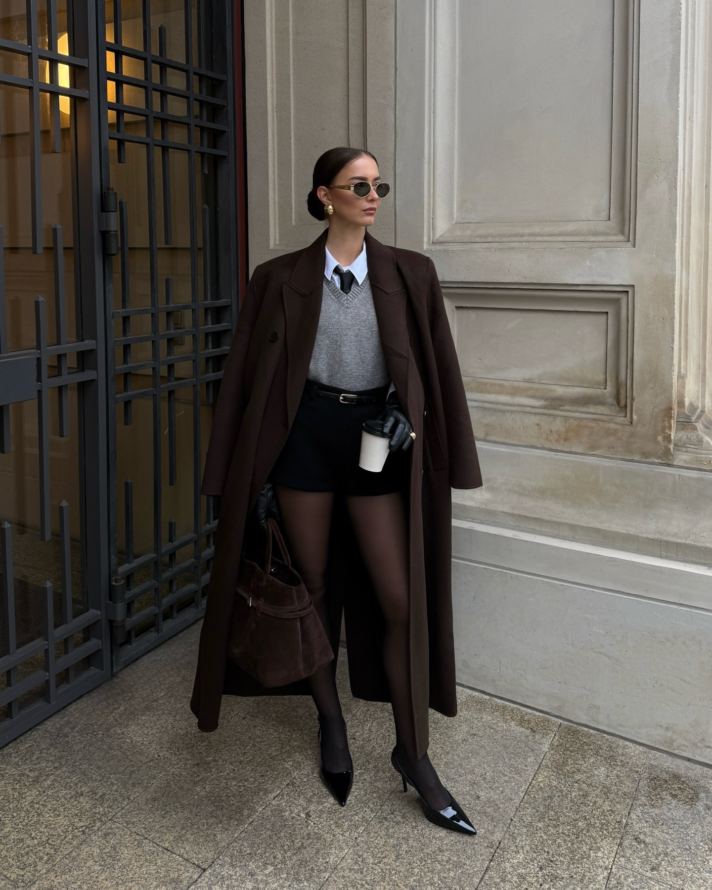 City girl winter means layering looks 🤎

I wear size S in the coat 
Micro shorts are from Arakii 


#LTKeurope #LTKFashionMonth #LTKstyletip