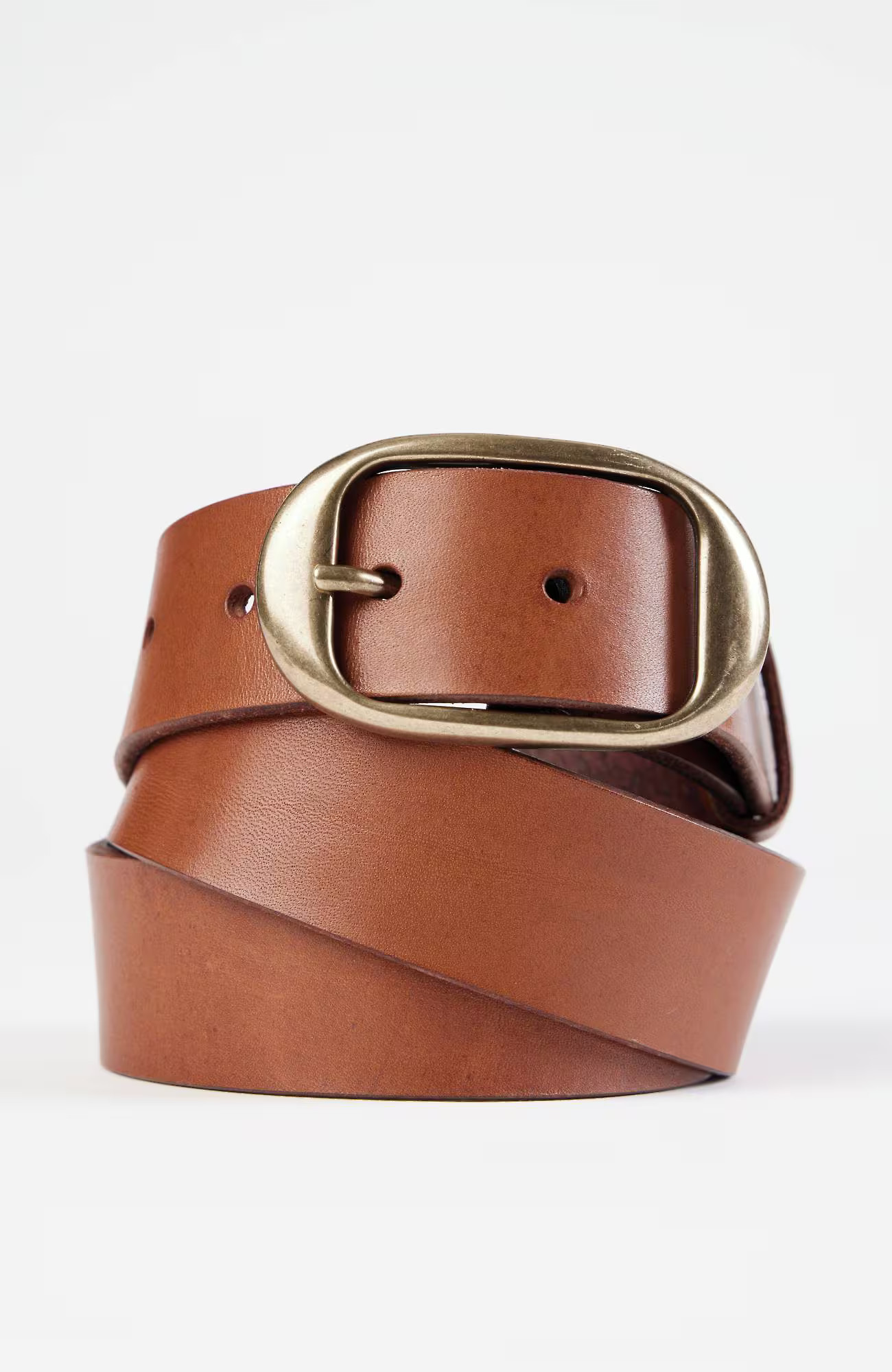 Leather Oval-Ring Belt | J. Jill