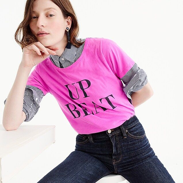 "Up beat" T-shirt | J.Crew US