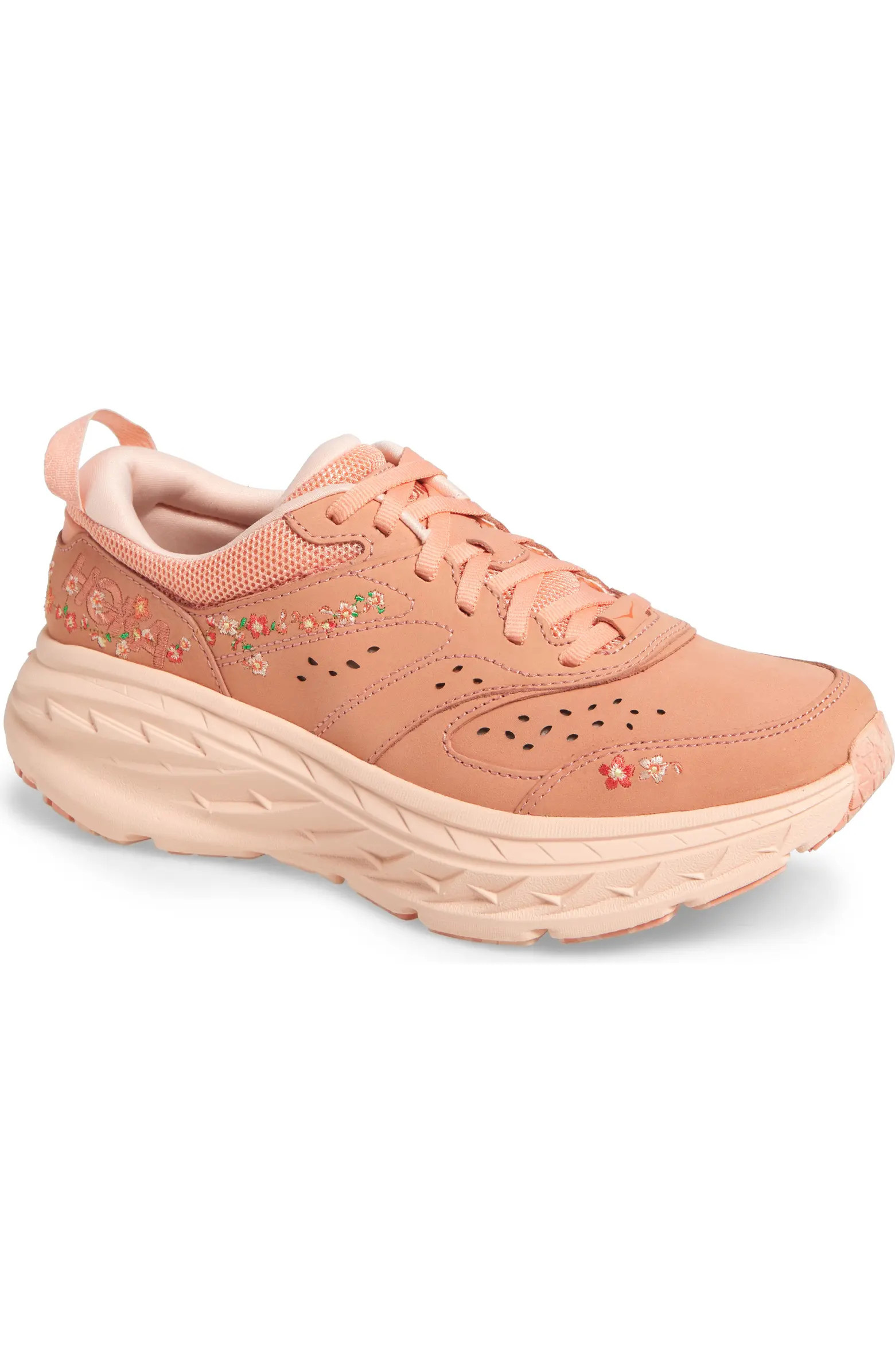 HOKA Vibrant Bloom Bondi L BP Sneaker (Women) | Nordstrom | Nordstrom