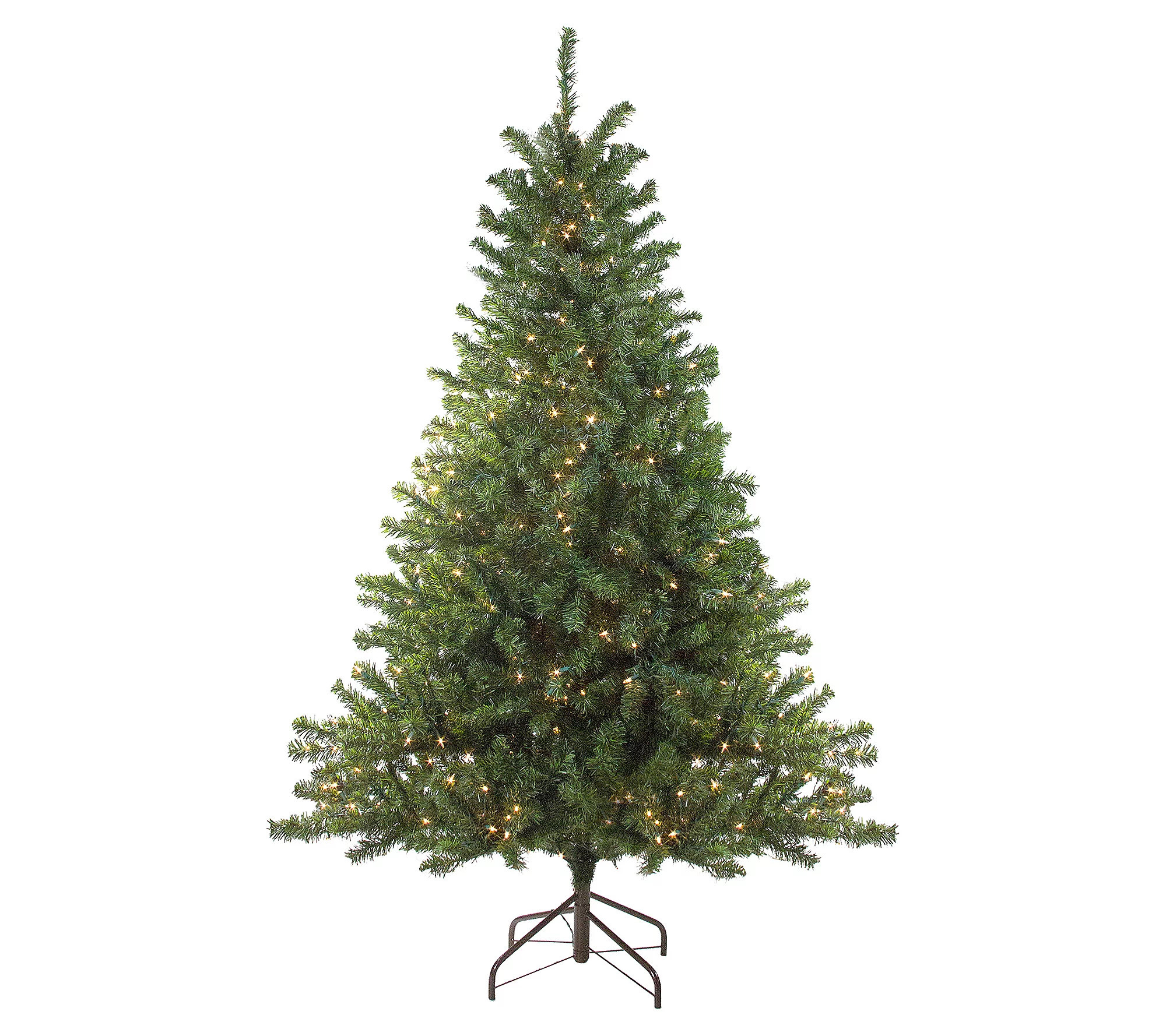 Northlight 6' Pre-Lit Canadian Pine Artificial hristmas Tree | QVC
