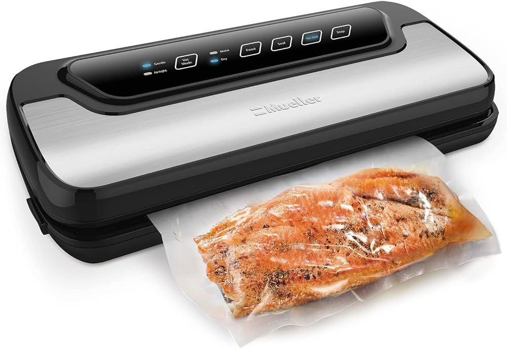 Vacuum Sealer Machine By Mueller | Automatic Vacuum Air Sealing System For Food Preservation w/St... | Amazon (US)