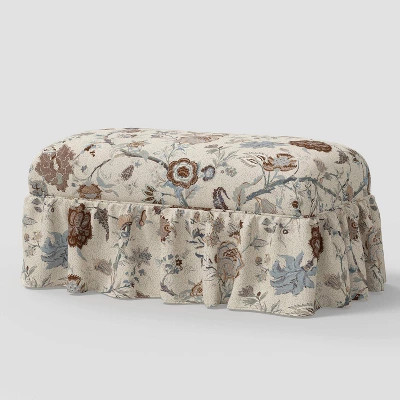 Ruffled Skirt Bench Multicolor - Threshold™ designed with Studio McGee | Target