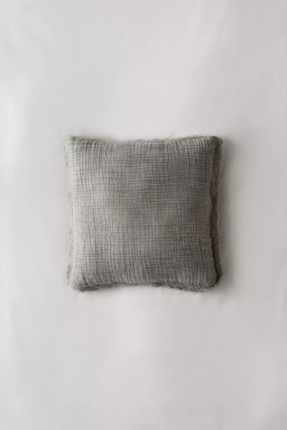 Mineral Gauze Throw Pillow | Urban Outfitters (US and RoW)