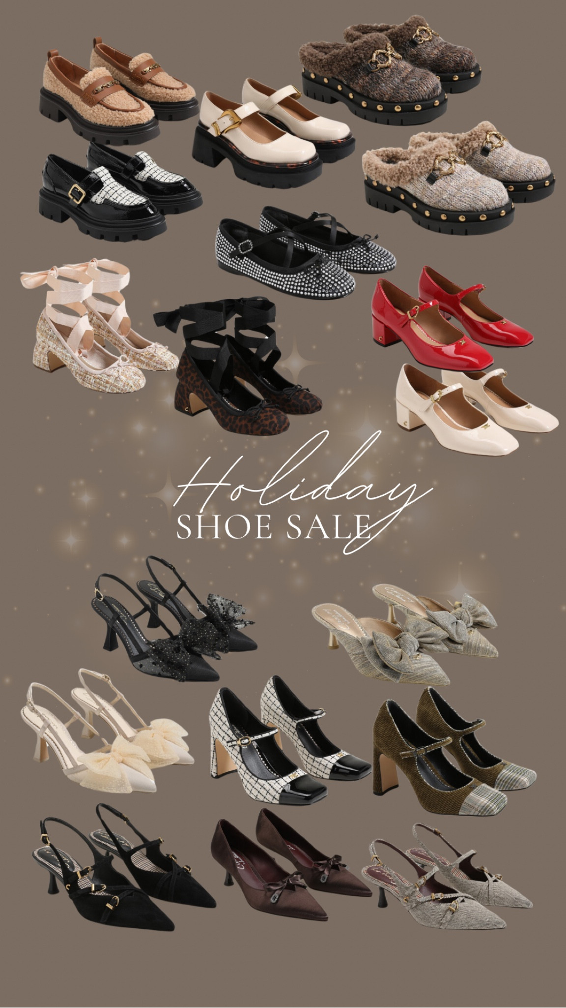 30% OFF HOLIDAY SALE! 🎄🎁😍 USE CODE “GIFT30” + FREE SHIPPING! #ltkshoecrush #holidayshoes #holidaypartyshoes #holidayoutfit

#LTKShoeCrush #LTKSaleAlert #LTKHoliday