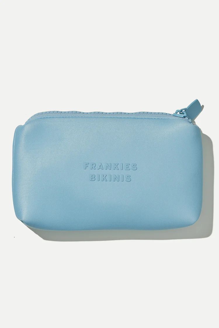 Beauty Bag - Baby Blue | Frankies Bikinis