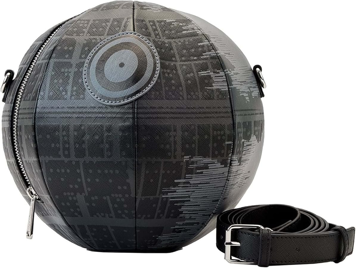 Loungefly Star Wars Return of the Jedi 40th Anniversary Death Star Figural Crossbody Purse | Amazon (US)
