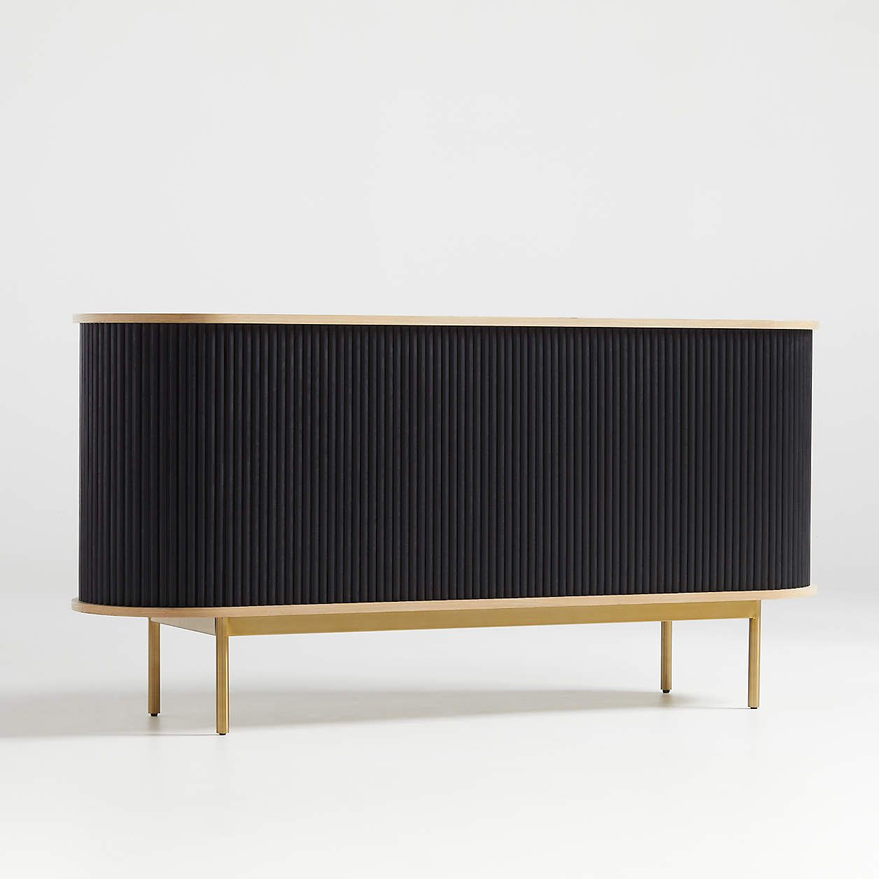 Walton Ribbed Sideboard + Reviews | Crate & Barrel | Crate & Barrel