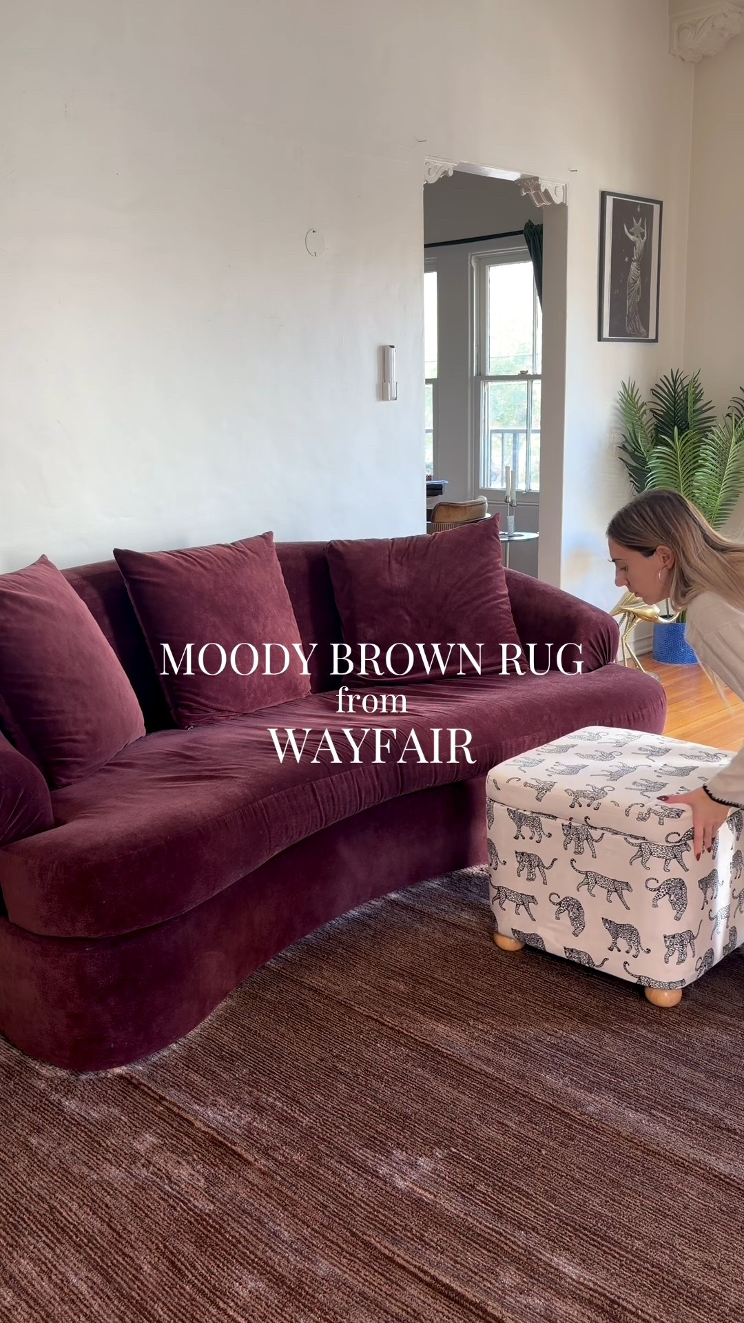 this is the softest rug I’ve ever had and I can actually sit on it for hours because it’s not scratchy at all! it’s a taupe/brown color and looks like different shades of brown in different lighting, which I’ve come to appreciate cause it makes the room look brighter in the light and darker in the evening! find it linked in my @Wayfair ✨

#wayfair #homedecor #livingroomdecor #midcenturymodern #artdeco 

#LTKCyberWeek #LTKHome #LTKSaleAlert