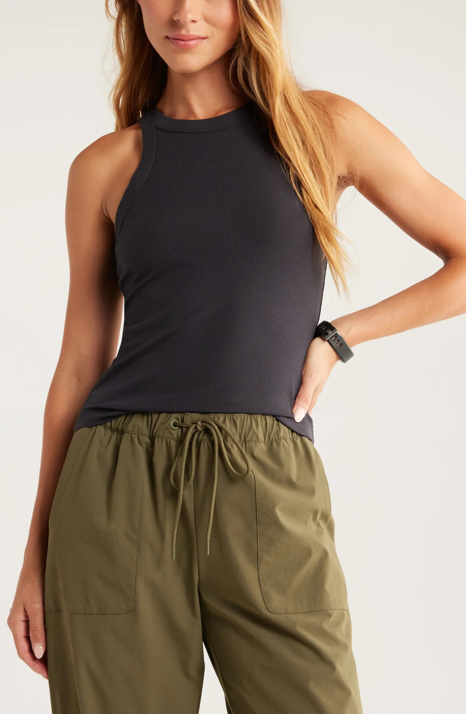 Zella Go-To Rib Performance Tank | Nordstrom | Nordstrom