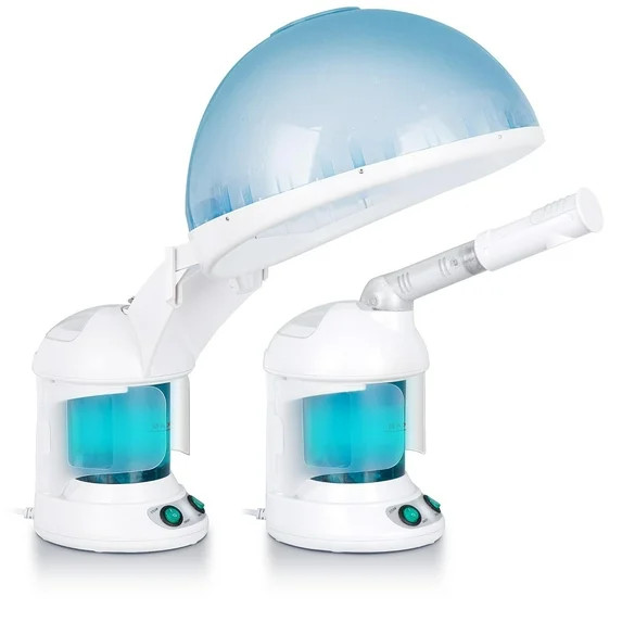 Hair Steamer PRO 3 in 1 Multifunction Ozone Facial Steamer with Bonnet Hood Attachment, Hair Ther... | Walmart (US)