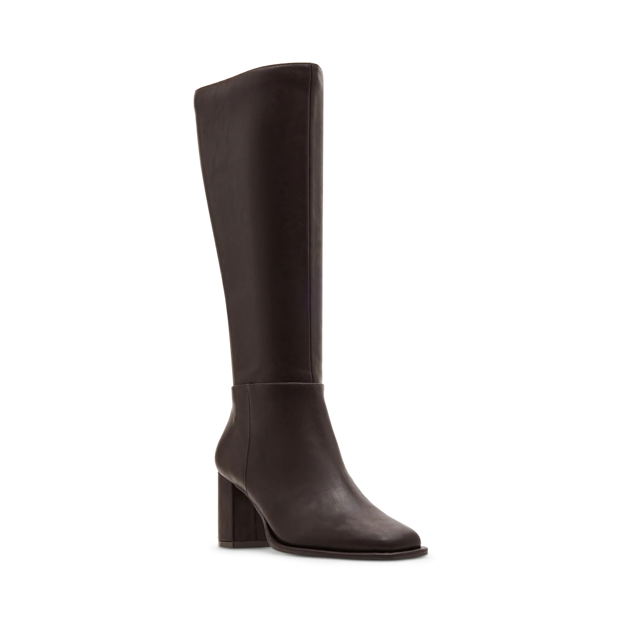 Madden Girl Women's Magnolia Block Heel Knee High Boots (Wide Calf Available) | Walmart (US)