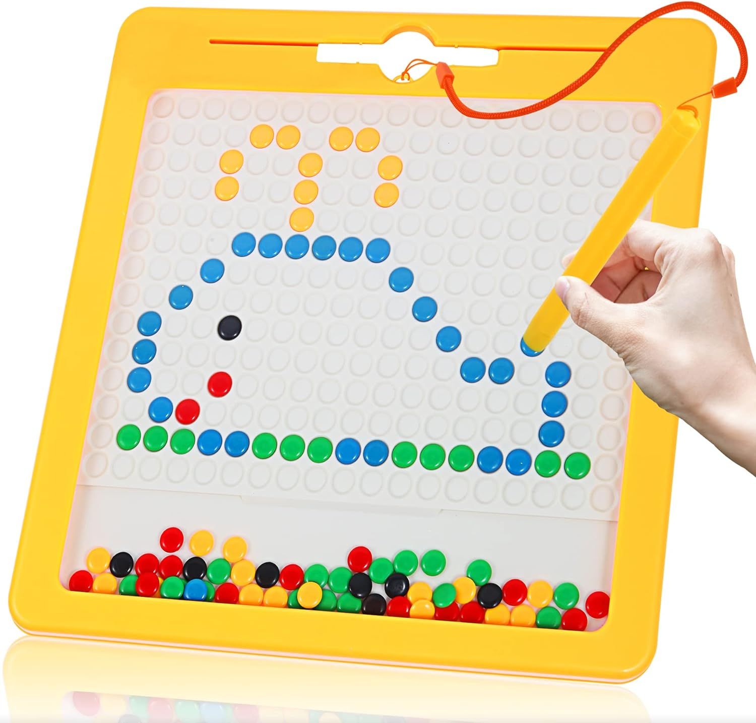 Magnetic Drawing Board for Toddlers - Montessori Educational Sensory Toys for 3 + Years Old Girls... | Amazon (US)