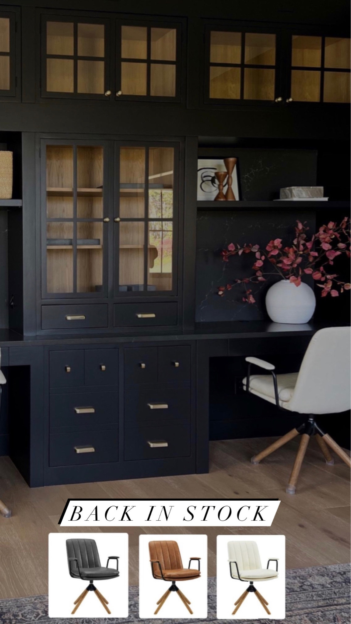 Our office chairs are back and stock and now on sale!! We’ve have so happy with these and the design is really pretty!!

#LTKstyletip #LTKsalealert #LTKhome