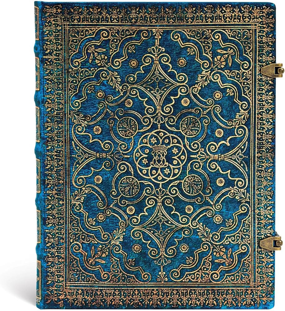 Azure Ultra Unlined Hardcover Journal, 144pg, 120GSM by Paperblanks (Equinoxe) | Amazon (US)