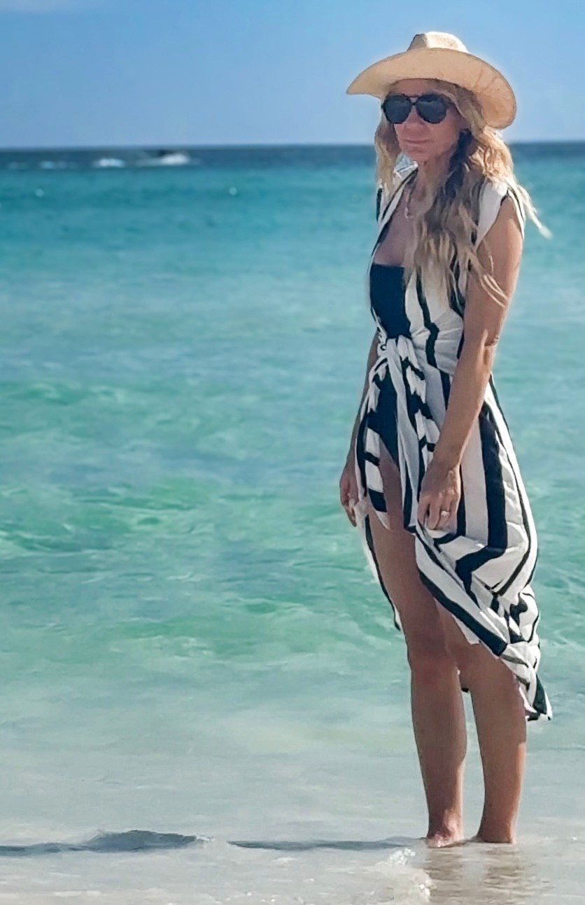 One piece and best beach coverup  

#LTKSaleAlert #LTKSeasonal #LTKOver40