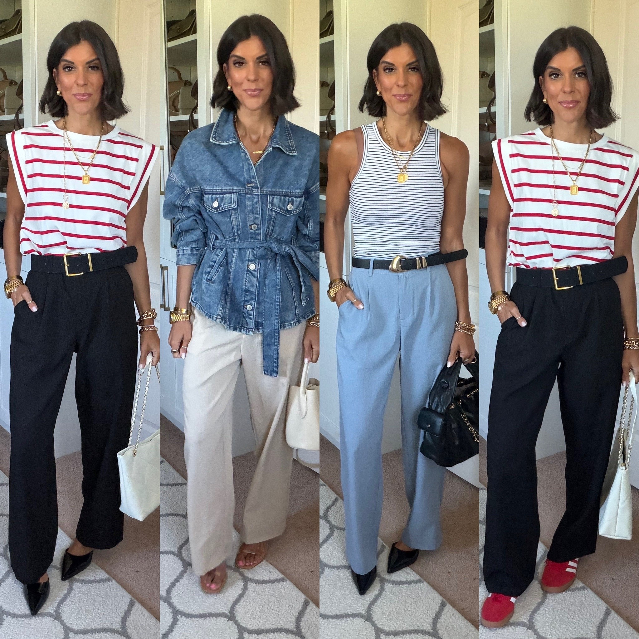 Weekly most loved items! Walmart trousers! I’m 5’5 and in size small in all, could have done size xs in trousers

#LTKootd #LTKSeasonal #LTKgrwm