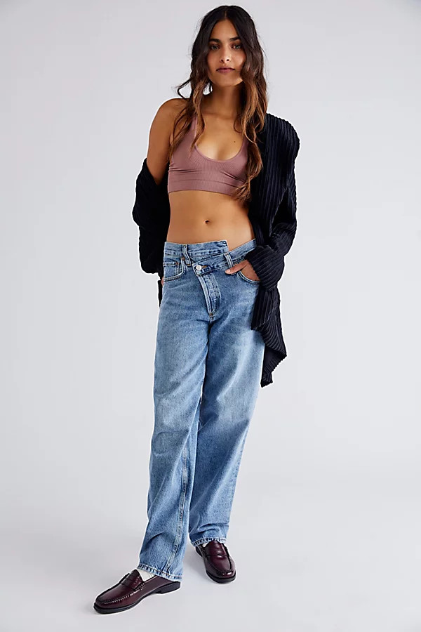 AGOLDE Criss Cross Jeans by AGOLDE at Free People, Eternal, 28 | Free People (Global - UK&FR Excluded)