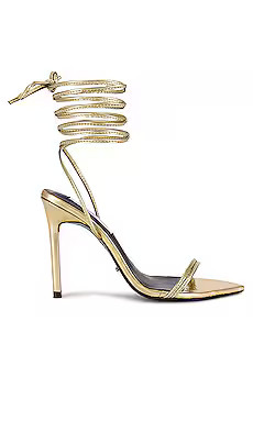 Tony Bianco Millie Sandal in Gold Foil from Revolve.com | Revolve Clothing (Global)
