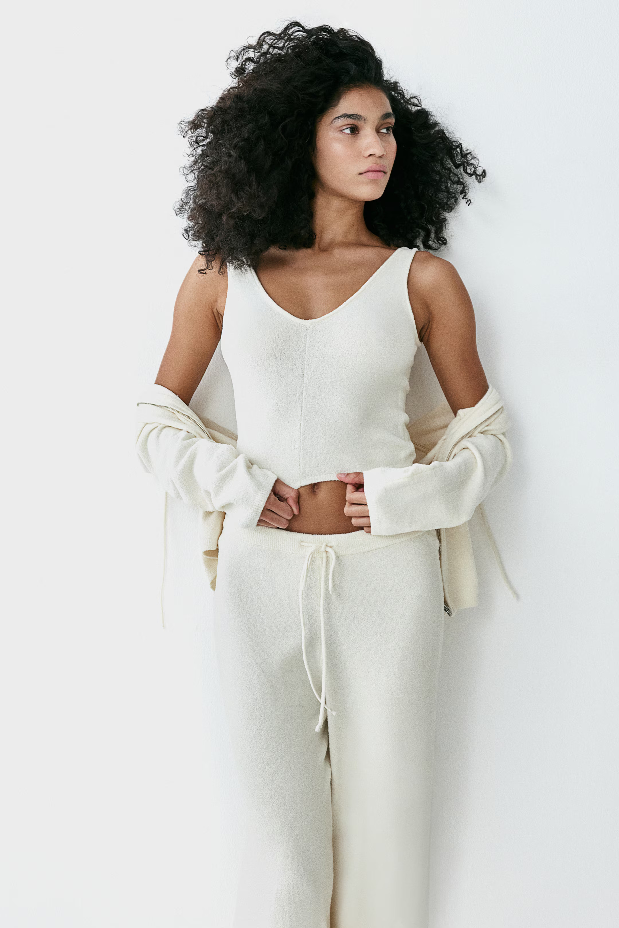 Chenille vest top | H&M (UK, MY, IN, SG, PH, TW, HK)