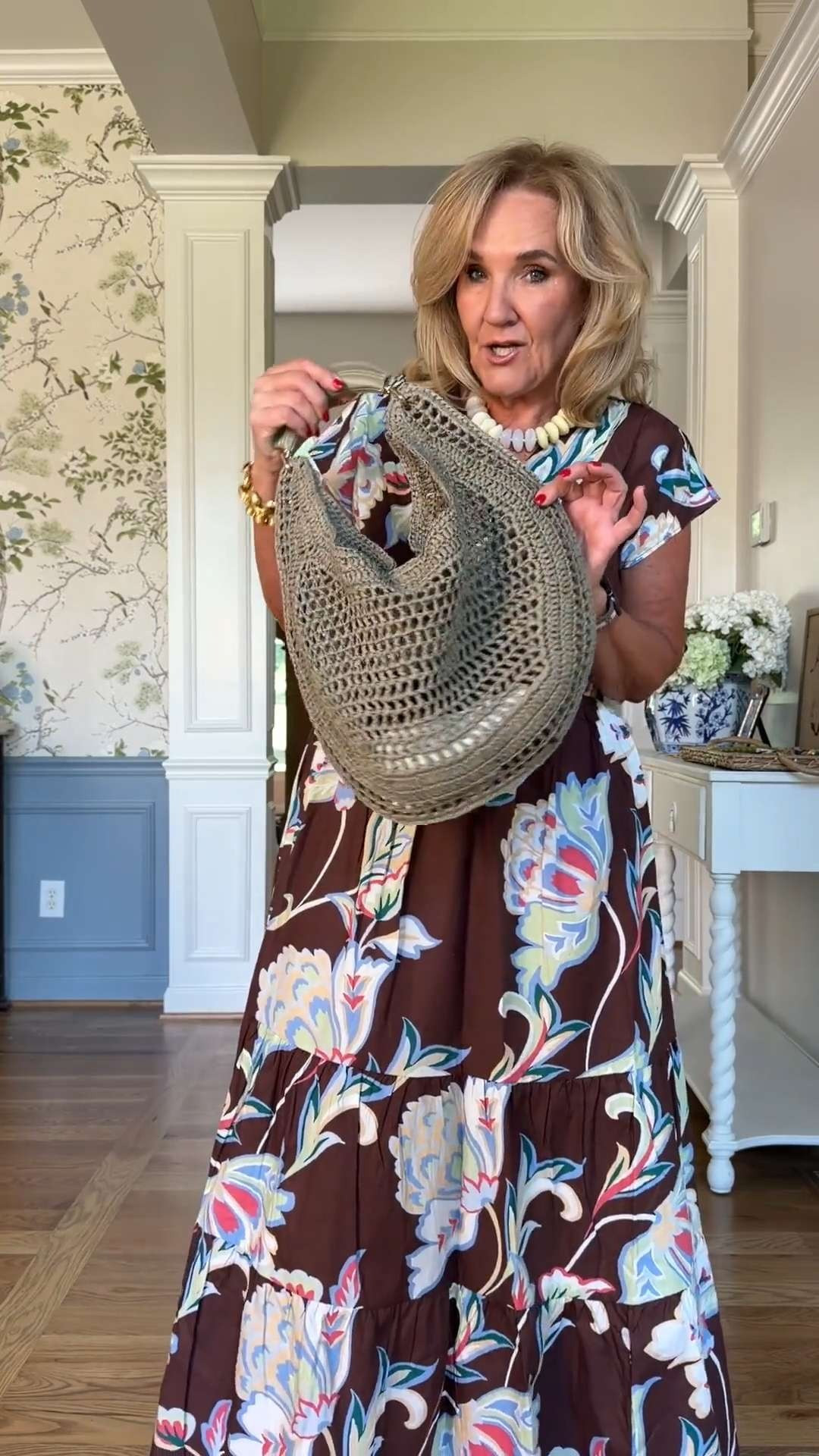This floral maxi dress is an easy one-and-done outfit for vacations, weddings, brunches, and summer events. The flattering waist tie, flowy silhouette, and tropical-inspired print make it look effortlessly polished.

💡 LTK MADE EASY

❤️ Heart = Support my posts
🔖 Save = Get sale & restock alerts
📋 Lists = Keep favorites organized
📲 Share = Send to yourself for later
💬 Comment = Ask me anything 

 #LTKootd #LTKSeasonal #LTKOver40