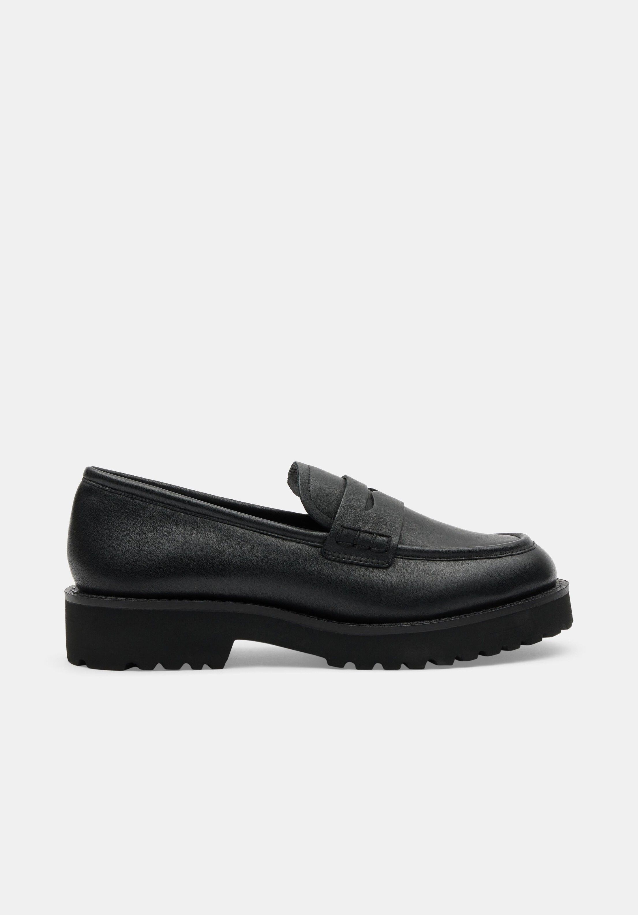 Blake Cleated Leather Loafers | Hush UK