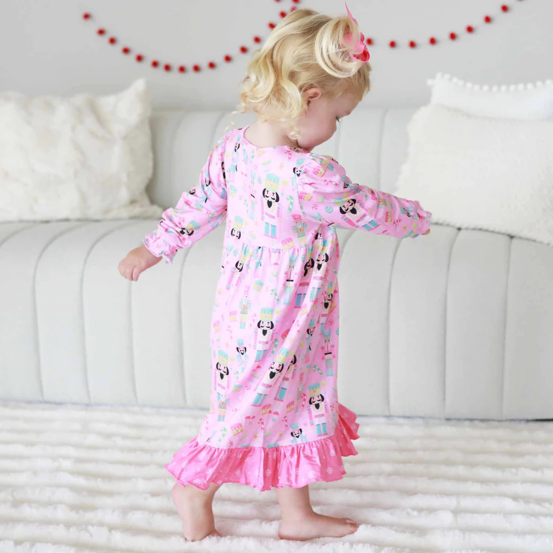 Long Sleeve Nightgown | Nutcracker | Caden Lane