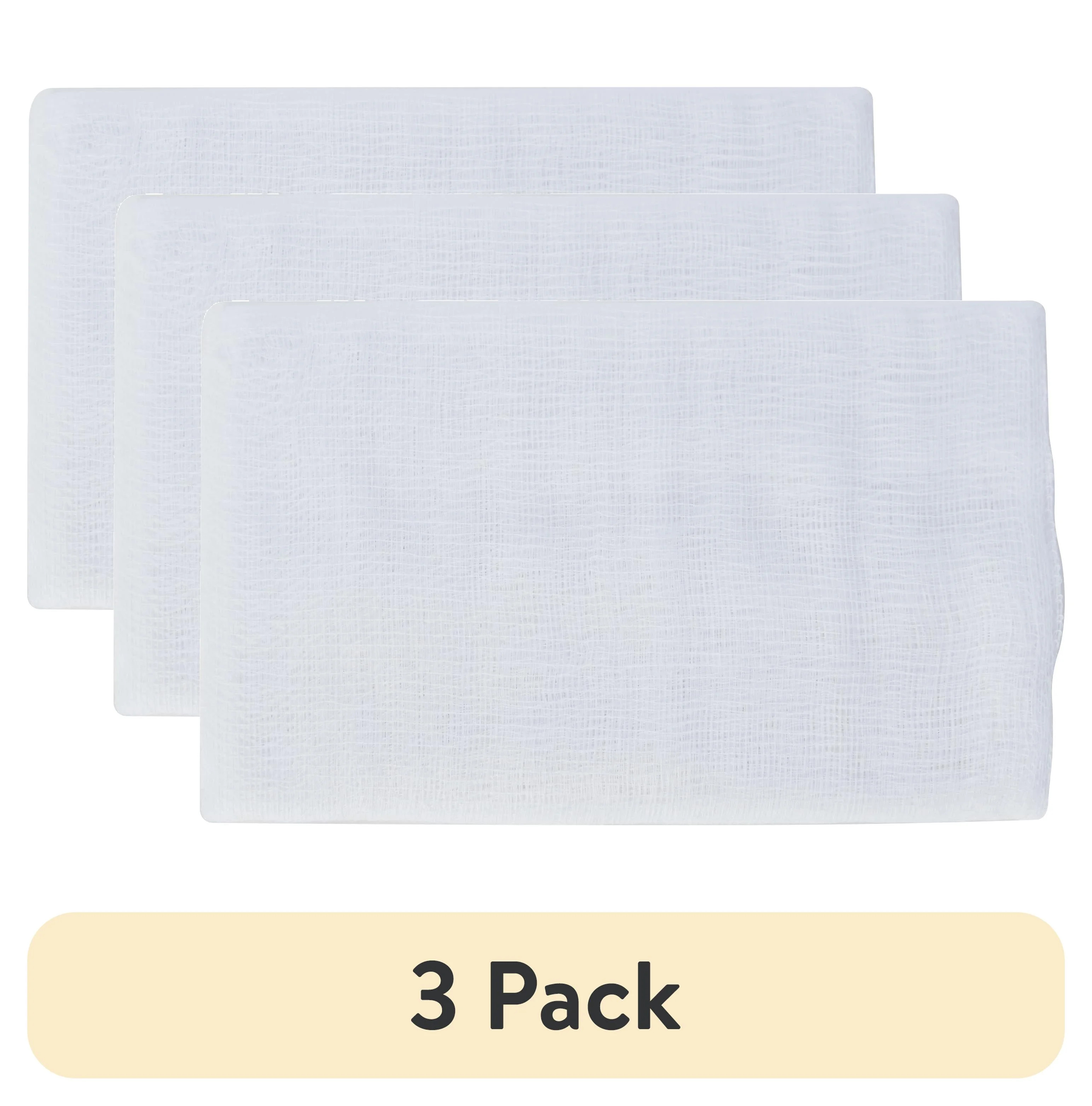 (3 pack) Farberware Cotton Canning Cheese Cloth 2 Square Yards White | Walmart (US)