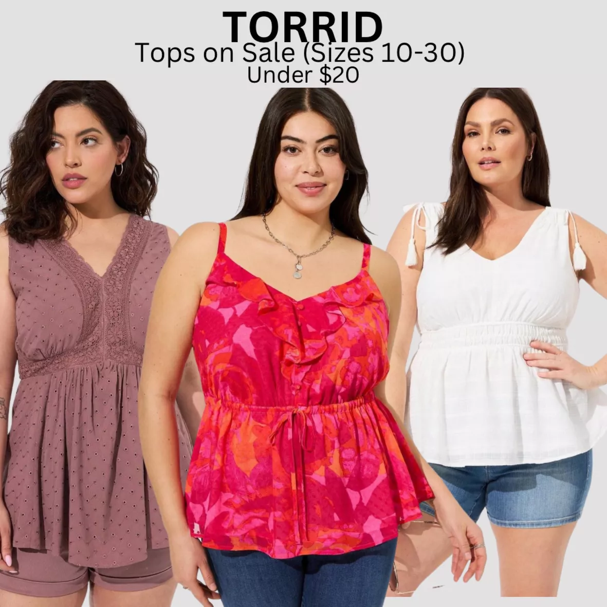 torrid, Tops, Torrid Baby Doll Top Plus Size 0