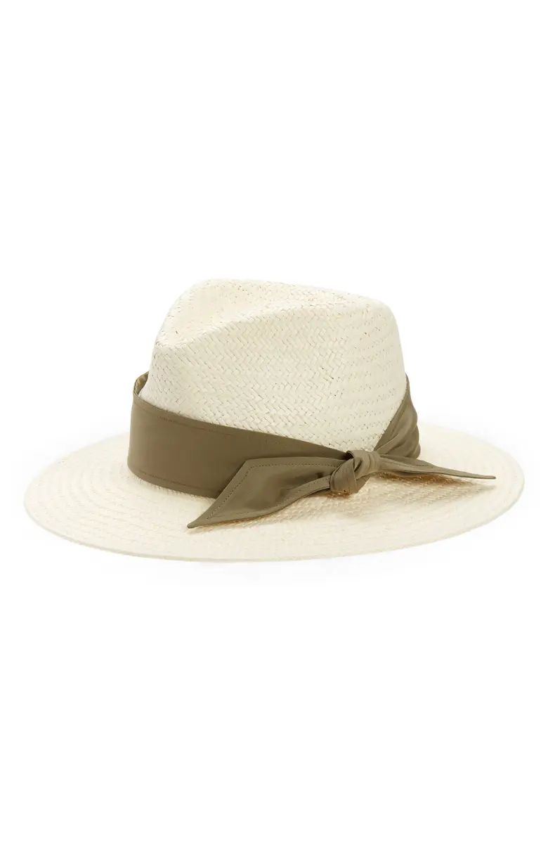 rag & bone Packable Straw Fedora Hat | Nordstrom | Nordstrom