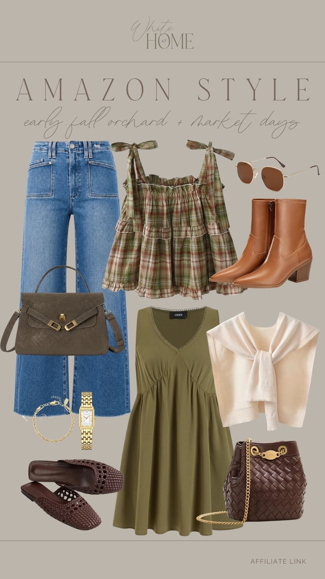 The perfect summer to fall transitional outfits for those early days to the orchard or weekend markets. Love these earthy tones!

#LTKootd #LTKgrwm #LTKSeasonal