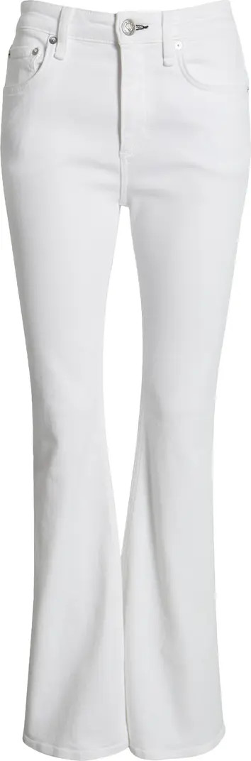 rag & bone Flexi Dahlia Mid Rise Flare Jeans | Nordstrom | Nordstrom