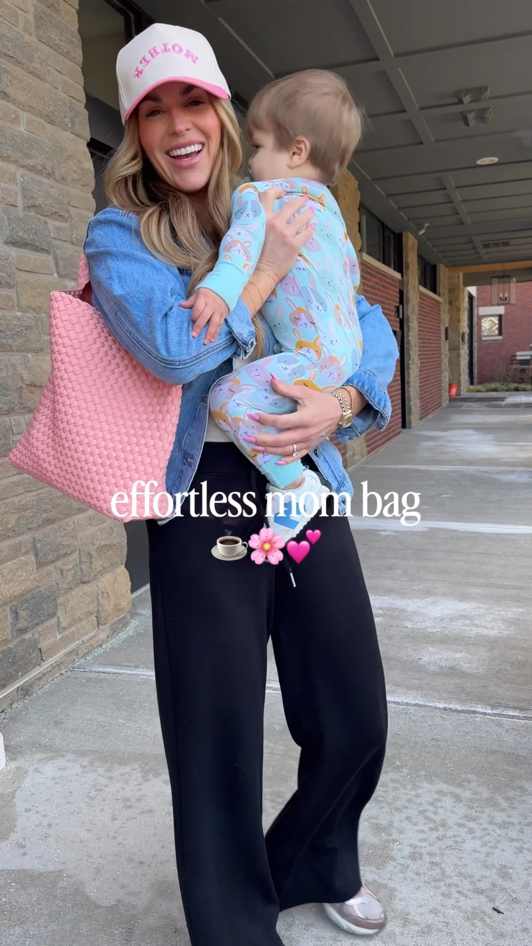 One thing about me is that I always love a new bag 🌸  fiiiinally ditching the diaper bag (when I can 😅) and reaching for this instead. The best spring pink!! 🌸

#solandselene #ad 
@solandselene 




#LTKootd #LTKmomlife #LTKdayinmylife