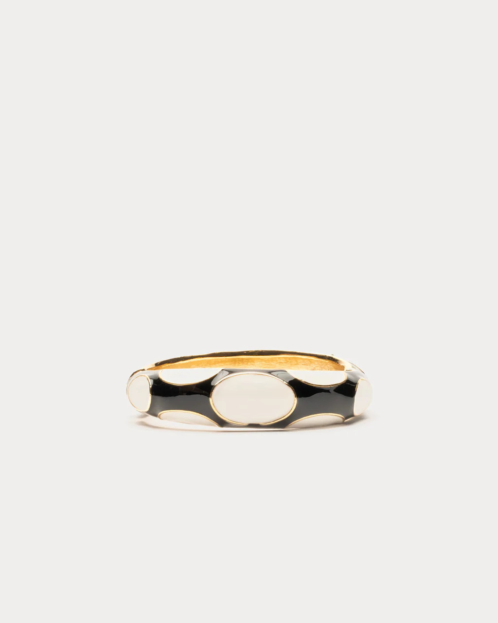 Polka Dot Bracelet - Black/White | Frances Valentine