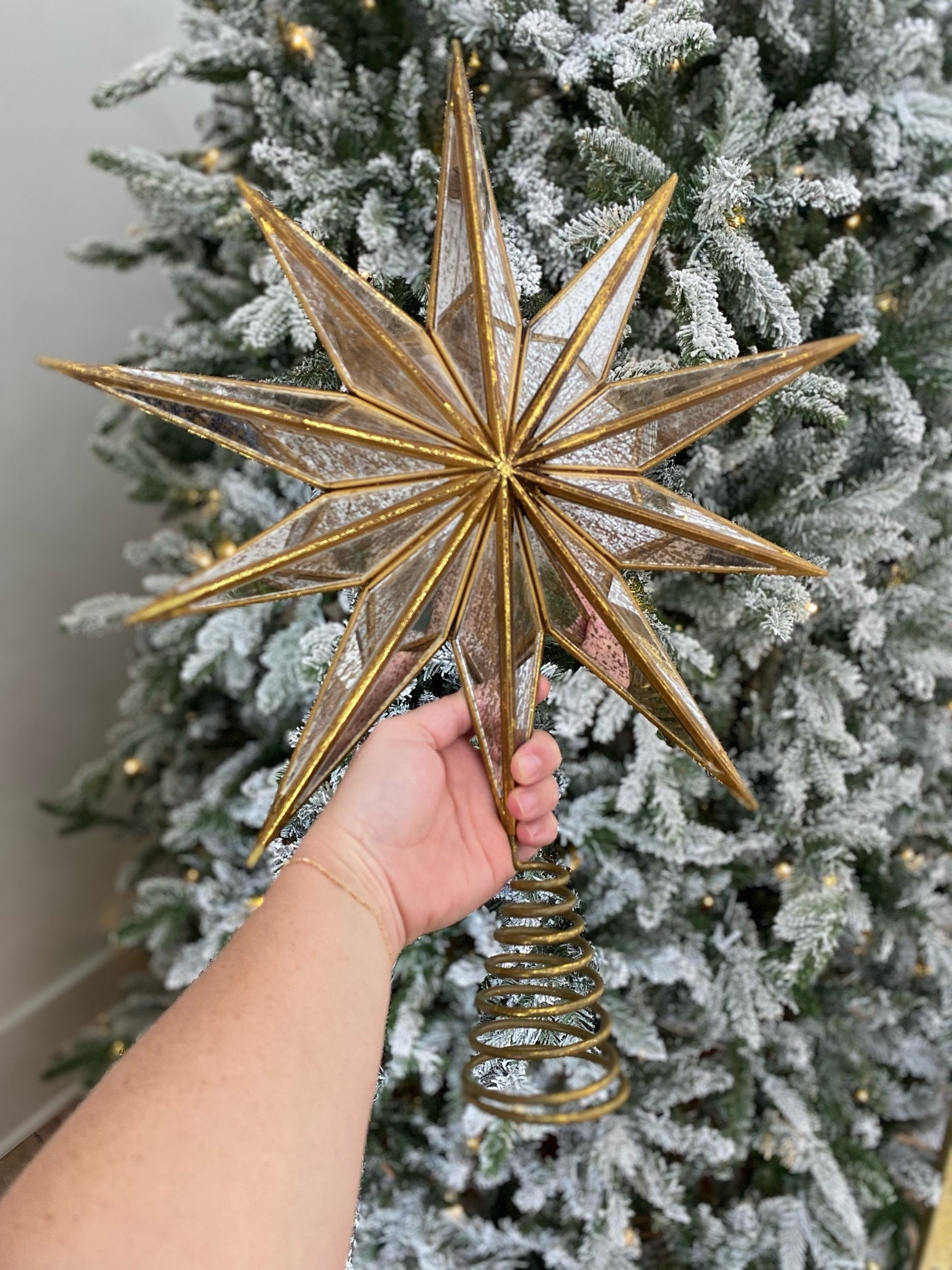 The most beautiful oversized Christmas tree topper! 

Christmas decor / Christmas / holiday / holiday decor / ornament / living room decor / primary bedroom decor 

#LTKHome #LTKSeasonal #LTKHoliday